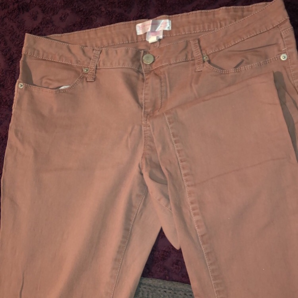 No Boundaries Dusty Rose Skinny Jeans